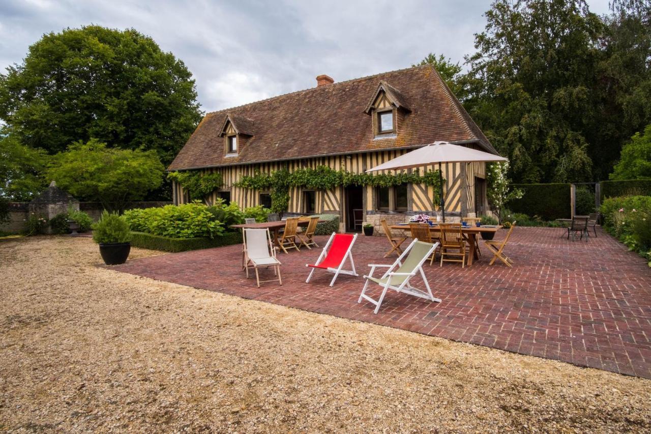 Maison "Jardin Gaillard" Bieville-en-Auge Экстерьер фото