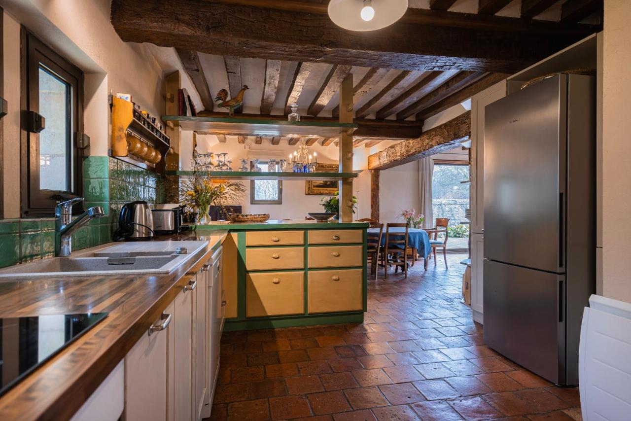 Maison "Jardin Gaillard" Bieville-en-Auge Экстерьер фото