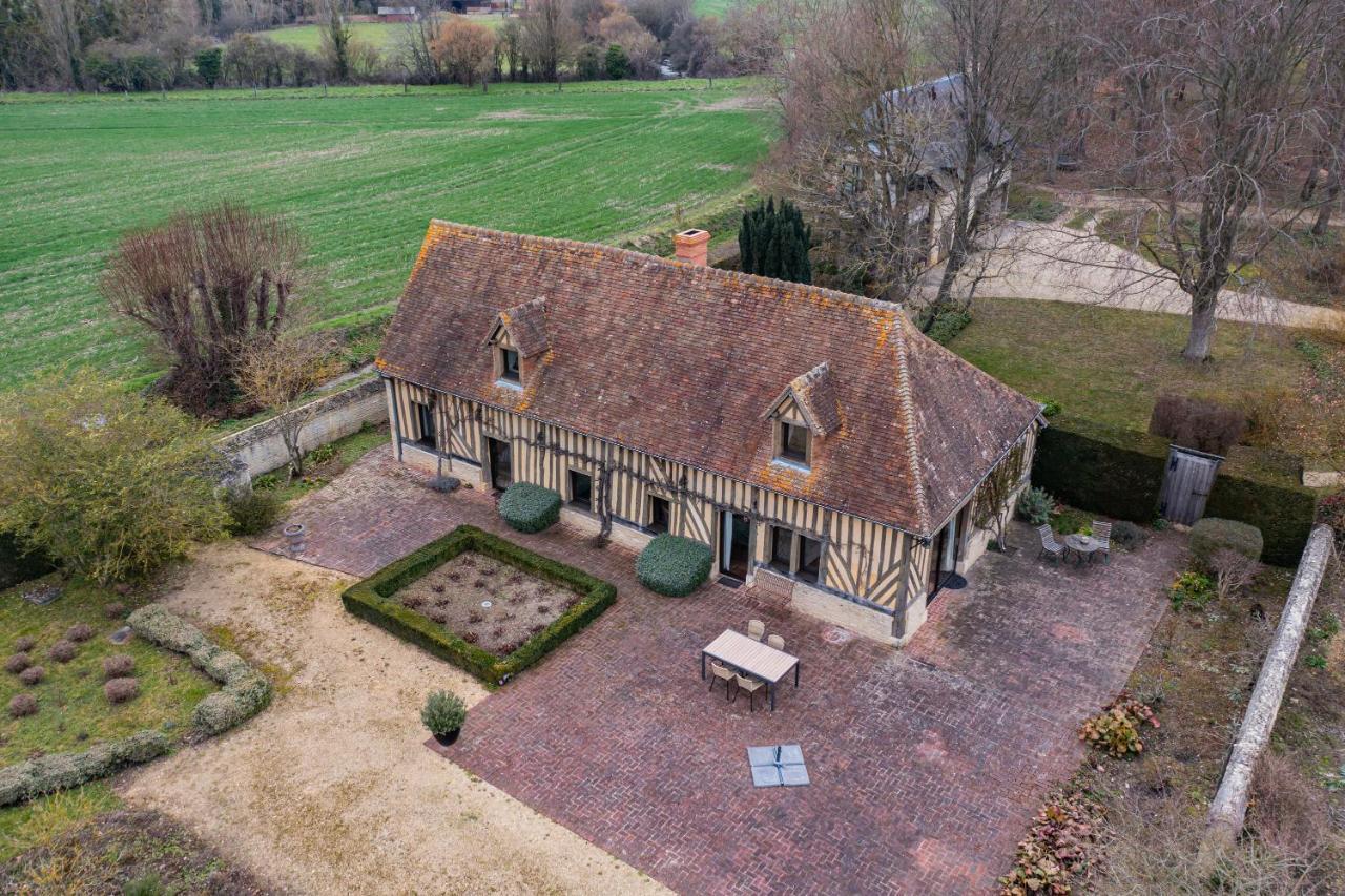 Maison "Jardin Gaillard" Bieville-en-Auge Экстерьер фото